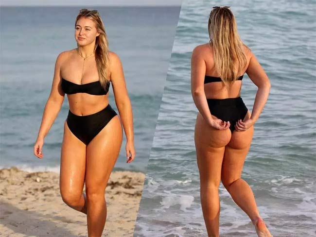 Iskra Lawrence là&nbsp;mẫu béo nổi tiếng với gương mặt xinh đẹp và phong cách gợi tình nhất nhì làng mẫu ngoại cỡ.