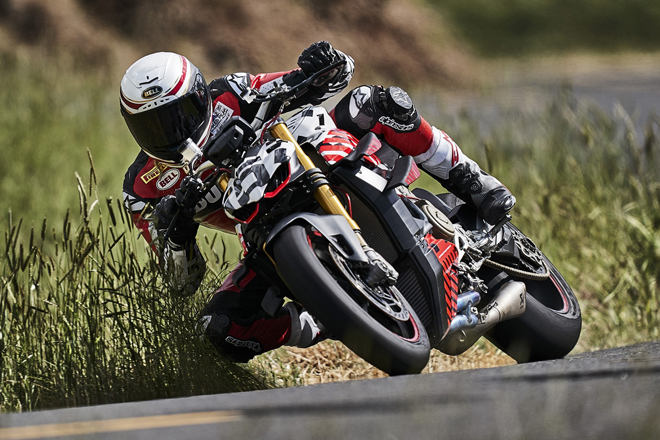 Ducati tung nguyên mẫu Streetfolder V4 tại &#34;cuộc đua tới những đám mây&#34; Pikes Peak - 1