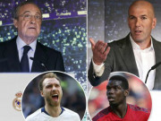 Bóng đá - Real có biến: Perez mê á quân C1, Zidane cãi lệnh đòi Pogba giá &quot;cắt cổ&quot;