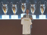 Bóng đá - CHÍNH THỨC &quot;bom tấn&quot; Hazard tới Real: Hoành tráng như Ronaldo, Bernabeu chật kín