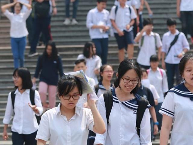 Công bố kết quả thi lớp 10 ở Hà Nội: Gần 45% bài ngoại ngữ dưới trung bình