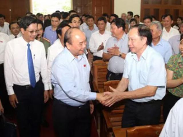 Tiếp xúc cử tri, Thủ tướng Nguyễn Xuân Phúc nhắc tới vụ thanh tra Bộ Xây dựng "vòi tiền”