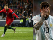 Bóng đá - Messi thua thảm Copa America: Ước được như Ronaldo ở ĐTQG