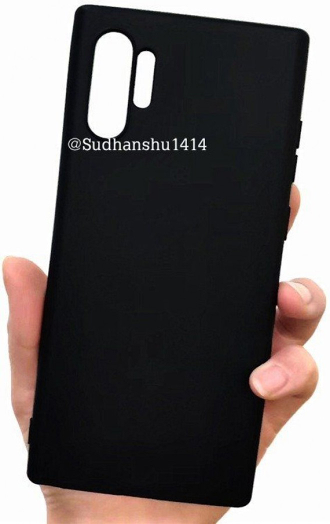 Ốp lưng Galaxy Note 10 Pro xác nhận nhiều chi tiết đáng xem - 1