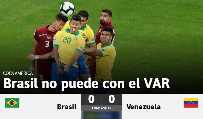 ĐT Brazil hòa 0-0 gây tranh cãi: Báo chí khen &#34;tường thép&#34;, nuối tiếc vì VAR - 2