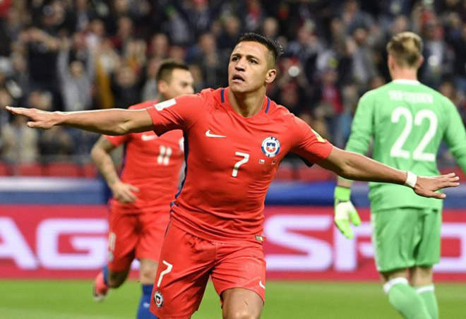 Ecuador - Chile: Sanchez hưng phấn, &#34;Nhà Vua&#34; săn vé sớm tứ kết - 1