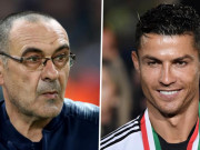 Bóng đá - HLV Sarri ra mắt ghế nóng Juventus: Nịnh Ronaldo, &quot;kể tội&quot; Hazard