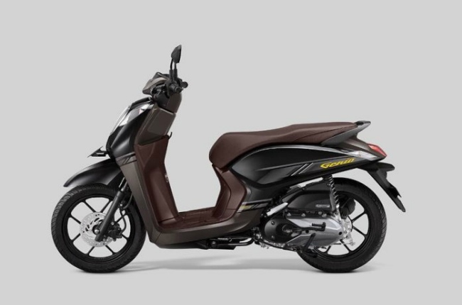 Honda Genio 2019 màu đen nâu.