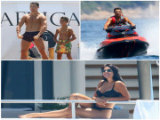 Bóng đá - Ronaldo cùng bồ xinh du hí: Chàng khoe bụng 8 múi, nàng diện bikini nóng bỏng