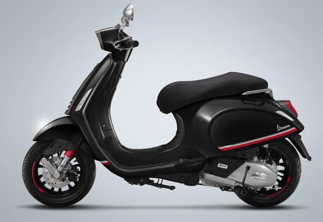 Vespa Sprint Carbon 2019 trình làng, giá 78,5 triệu đồng - 2