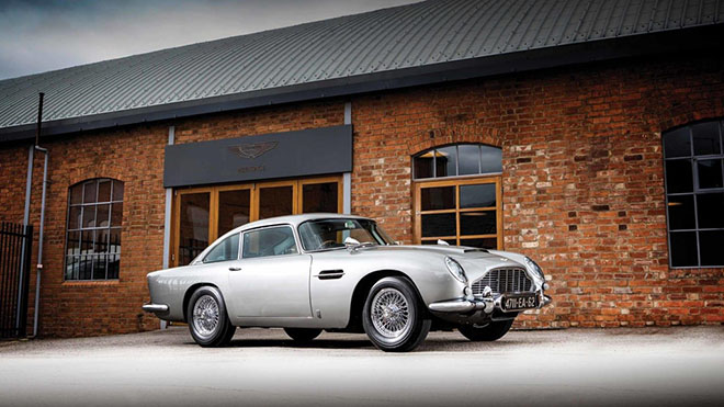 Phiên bản hồi sinh Aston Martin DB5 của Jame Bond 007 &#34;Goldfinger&#34; có giá bán 6 triệu USD - 4