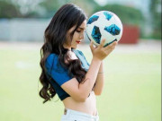 Làm đẹp - Hot girl “Nóng cùng World Cup 2018” tiết lộ từng làm môi, hàm, mắt, mũi