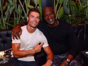 Bóng đá - Ronaldo &quot;song sát&quot; Michael Jordan tạo cú sốc: Tấm ảnh giá &quot;2 tỷ&quot; USD