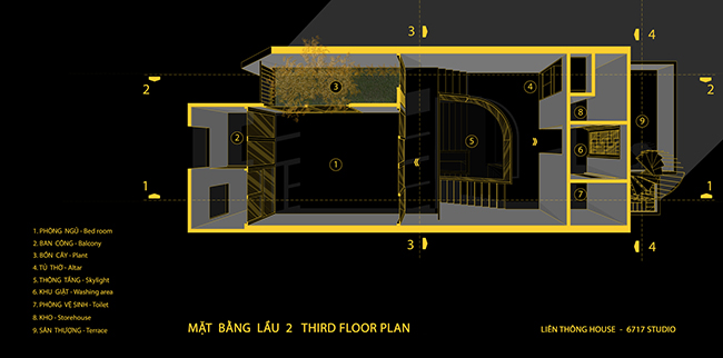 Bản vẽ sơ đồ tầng 2