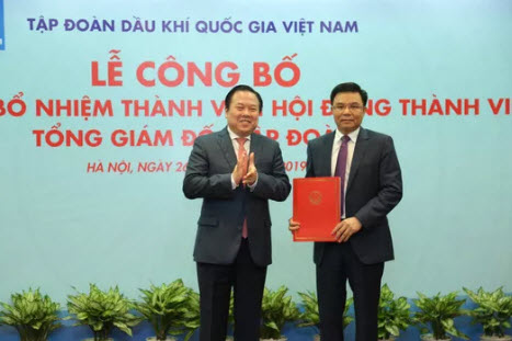 Ông Lê Mạnh Hùng được bổ nhiệm vào ghế &#34;nóng&#34; Tổng Giám đốc PVN - 1