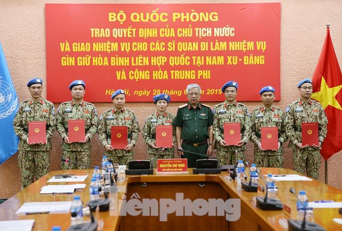 Thêm 7 sĩ quan Việt Nam đi gìn giữ hoà bình Liên hợp quốc - 1