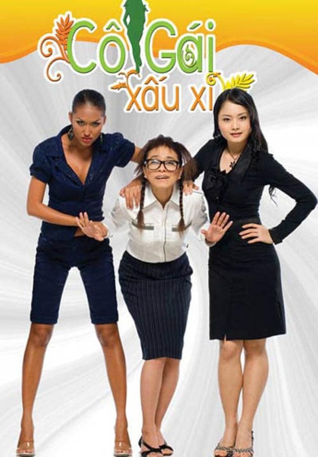 3 cô gái hot nhất &#34;Cô gái xấu xí&#34;: NSƯT Ngọc Hiệp &#40;vai Huyền Diệu&#41;, Lan Phương &#40;vai Mai Lan&#41; và Phi Thanh Vân &#40;vai Phương Trinh&#41;.&nbsp;