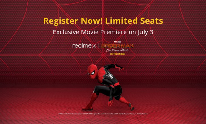 Fan Người nhện “sôi sục” trước phiên bản Realme X Spiderman - 2