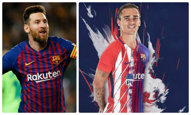 Barca dụ Griezmann lương &#34;siêu to khổng lồ&#34;: Dưới Messi trên vạn người - 1