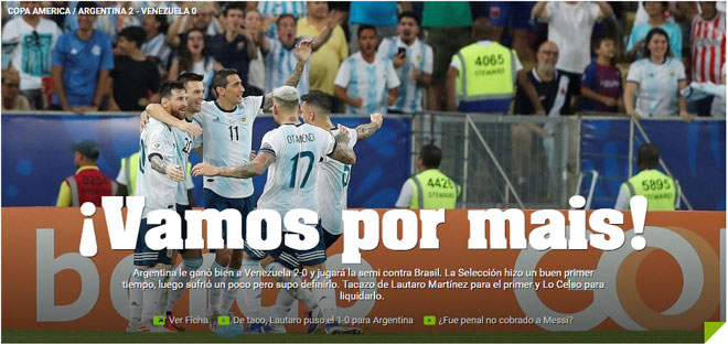 Brazil gọi, Argentina trả lời: Báo nhà &#34;hù dọa&#34; đối thủ, dấu hỏi Messi - 1