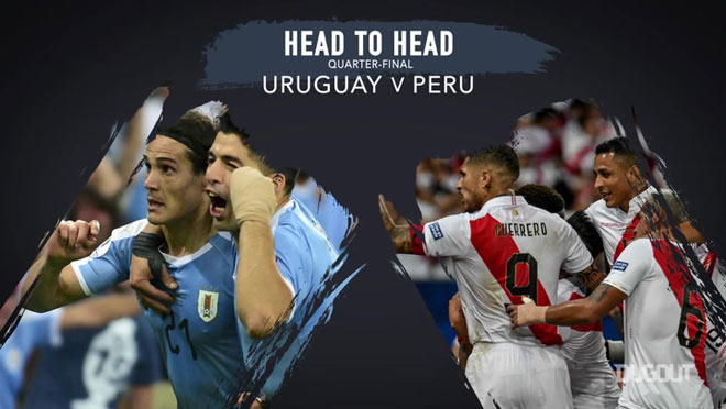 Tứ kết Copa America, Uruguay – Peru: Vũ điệu tấn công, “song tấu” Suarez & Cavani - 1