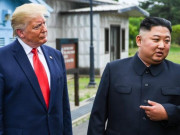 Thế giới - Chi tiết lạ trong cuộc gặp Trump - Kim tại khu phi quân sự biên giới liên Triều