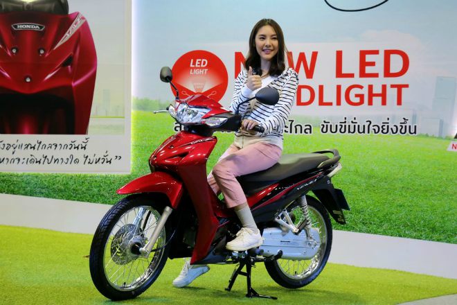 Honda Wave 110i hoàn toàn mới tại Thái Lan.