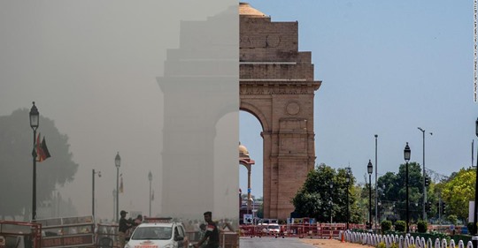 Cảnh tượng ở Ấn Độ trước và sau khi có lệnh phong tỏa vì dịch Covid-19.