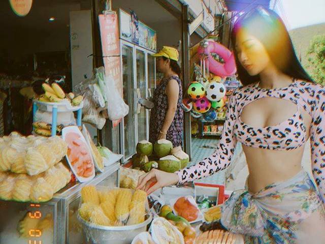Danh tính bất ngờ của cô gái Việt mặc bikini mua hoa quả ở chợ