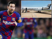 Bóng đá - Siêu máy bay triệu đô của Messi gặp sự cố, tình trạng M10 ra sao?