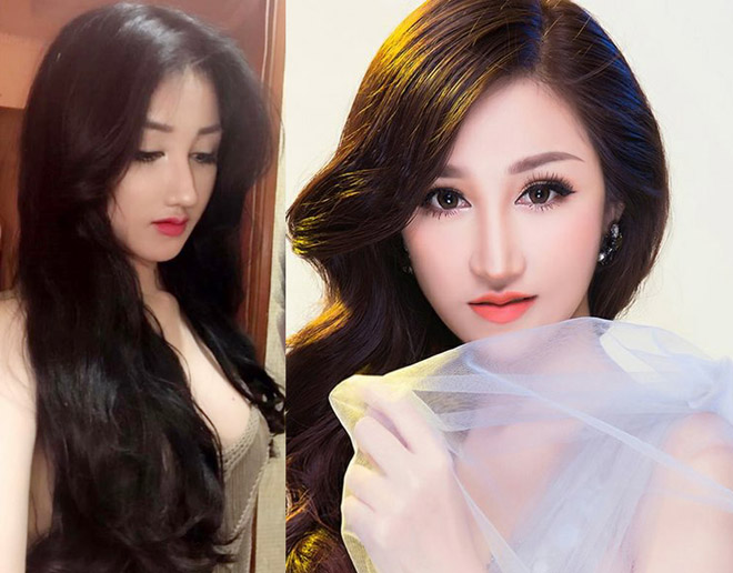 Thanh Vy từng gây chú ý khi tham dự Hoa hậu Hoàn vũ Việt Nam 2017.