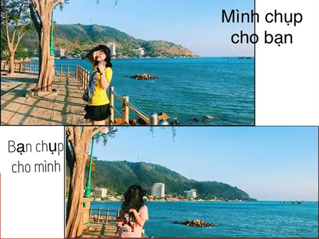 Chụp ảnh cho bạn hết mình, bạn chụp cho mình... hết hồn