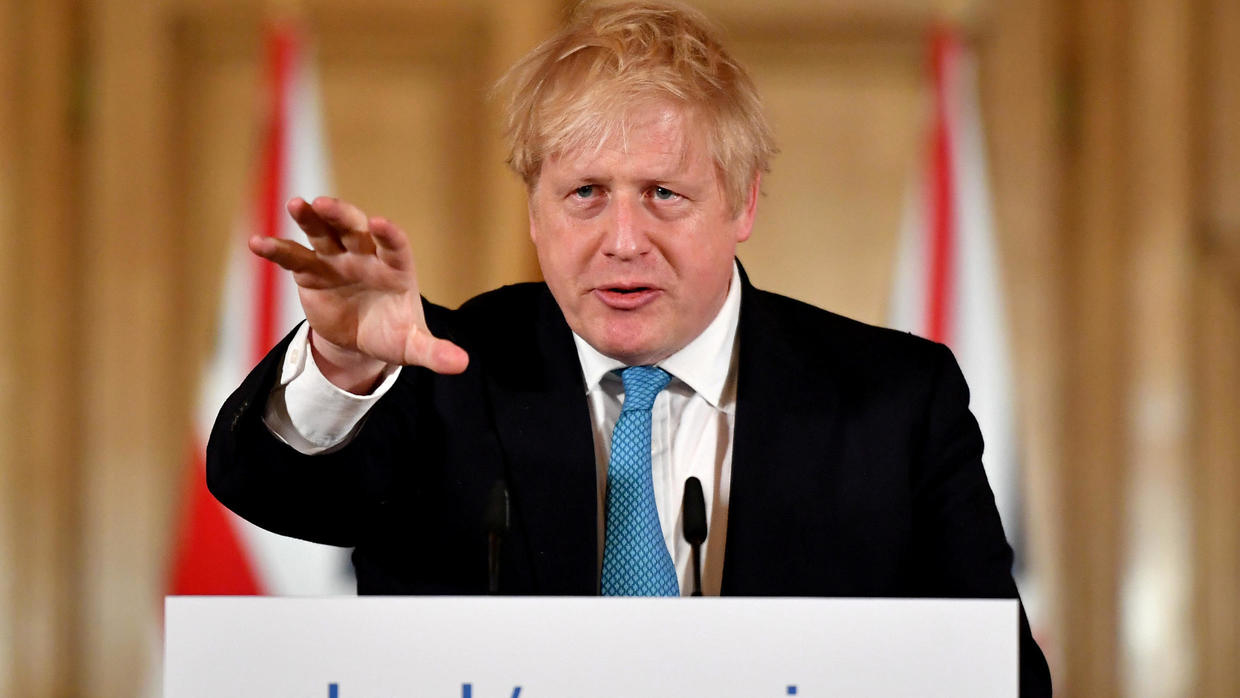 Thủ tướng Anh Boris Johnson.