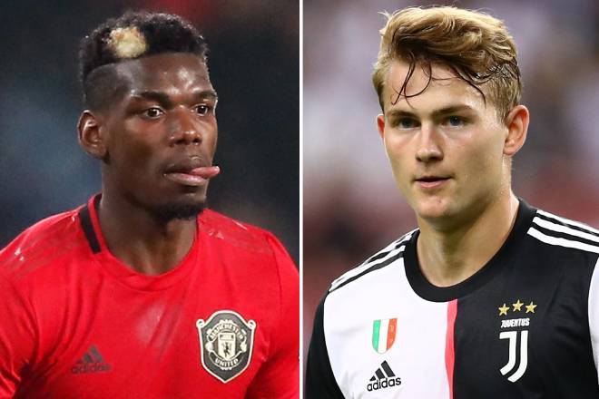 MU đòi nhận lại De Ligt, nếu Juventus muốn có Pogba