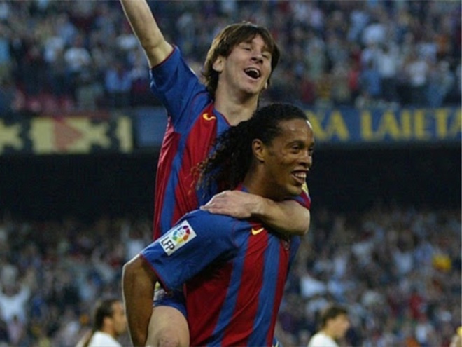 Ronaldinho - Messi