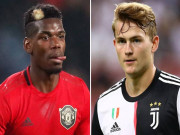 Bóng đá - MU để Pogba ra đi, đòi Juventus đổi De Ligt: &quot;Bom tấn&quot; dễ nổ mùa covid-19