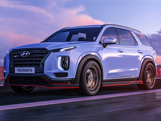 Hyundai ”nhá hàng” phiên bản hiệu năng cao của dòng xe SUV Palisade