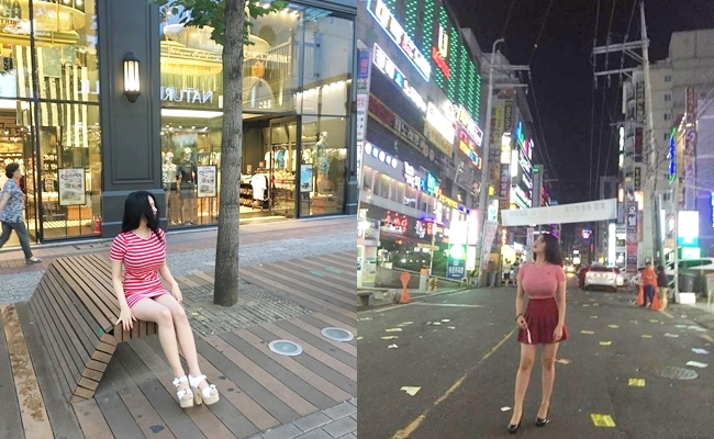 Cô gái xứ Hàn sở hữu thân hình mảnh mai nhưng lại có vòng một đầy đặn khó tin.