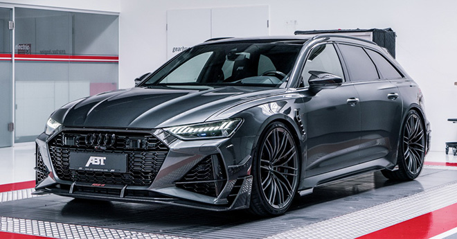 Audi RS6 Avant mạnh hơn 700 mã lực với 2 gói độ từ ABT và Mansory - 1