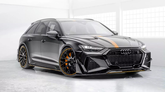 Audi RS6 Avant mạnh hơn 700 mã lực với 2 gói độ từ ABT và Mansory - 8