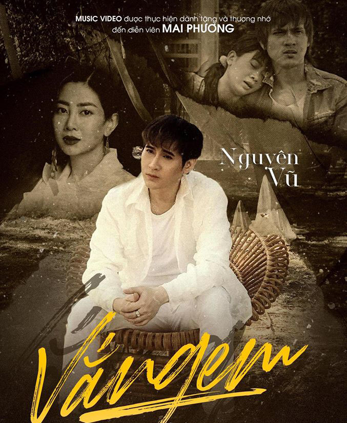 Poster MV "Vắng em" của Nguyên Vũ