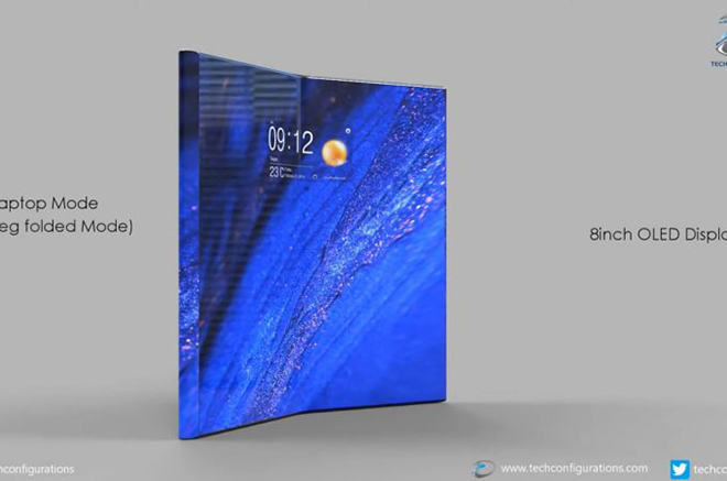 Sony Xperia XZ5 Fold cực đẹp thách thức Galaxy Fold 2 - 1