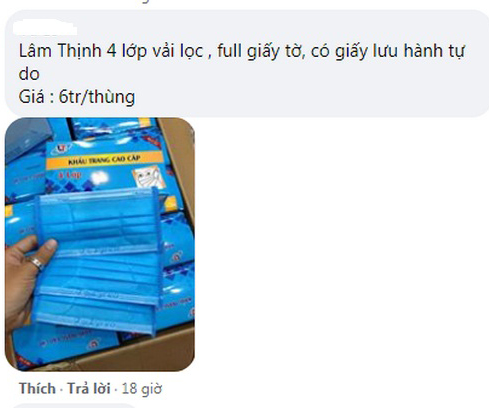 Những người bán cho biết giá giảm do người dân chuyển sang sử dụng khẩu trang vải nhiều hơn