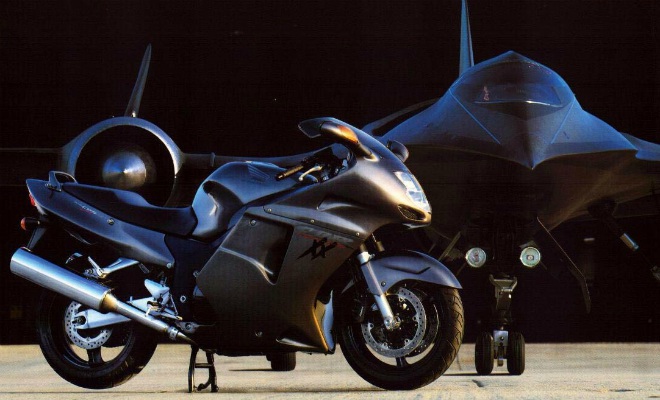 Honda CBR1100XX Super Blackbird.