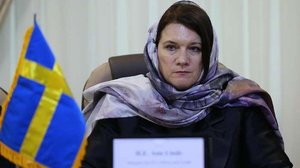Bộ trưởng Ngoại giao Thụy Điển, Ann Linde. Ảnh: IRNA