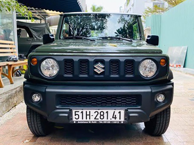 Bé hạt tiệu Suzuki Jimny đầu tiên ra biển số ở Việt Nam