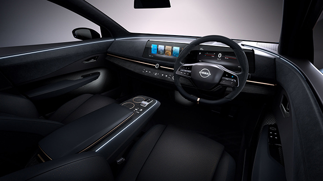 Nissan sẽ không dùng màn hình dạng dọc như các xe Tesla - 1