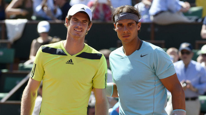 Nadal và Murray sẽ tham dự sự kiện đầy ý nghĩa trong tháng này
