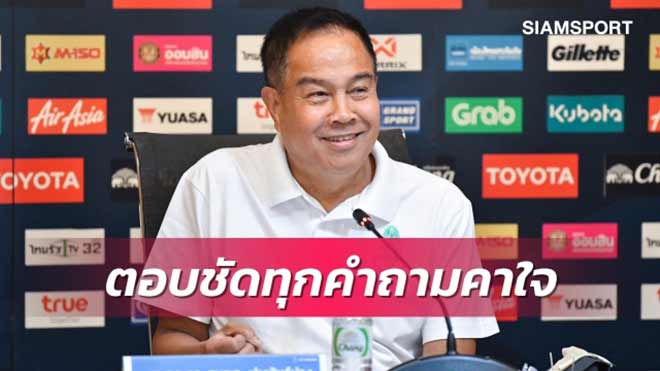 Chủ tịch LĐBĐ Thái Lan&nbsp;Somyos Pumpanmuang (Ảnh: SiamSports)