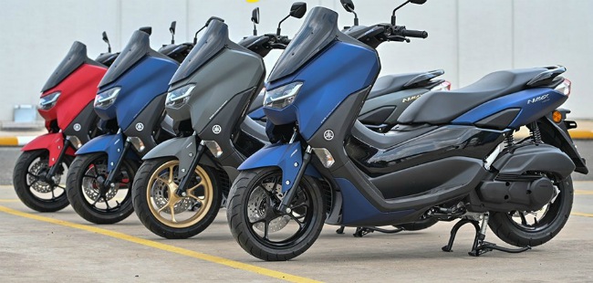 Lần đầu tiên nhận được cập nhật, 2020 Yamaha NMax đã ra mắt tại Indonesia vào tháng 12 năm ngoái và giờ đây đã chính thức cập bến thị trường Thái Lan.